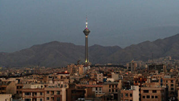 Панорама Тегерана, Иран. Архивное фото
