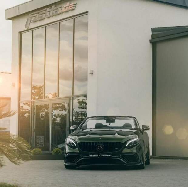 Тюнингованный Mercedes-AMG S63, как способ обратить на себя внимание