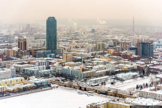 екатеринбург, зима, высота