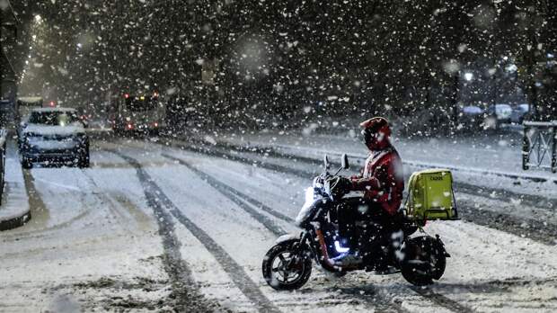 Российский регион засыпало снегом