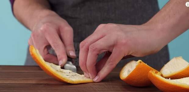 Собирайте апельсиновые шкурки, и приготовьте из них такое лакомство