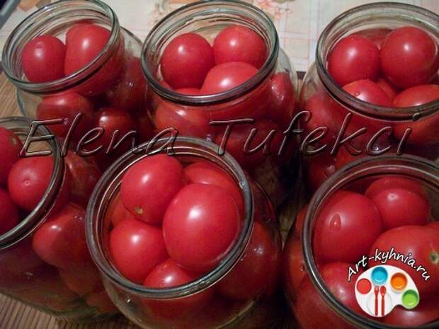 Заснеженные помидоры