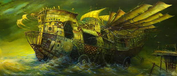 Волшебные корабли Modestas Malinauskas