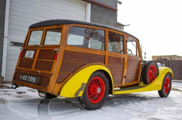 Лёгкий вес, надёжный мотор и деревянный кузов: самый необычный Rolls-Royce