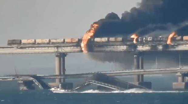Теракт на крымском мосту, фото, скриншот