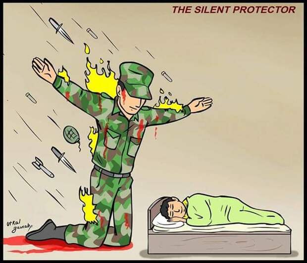 The Silent Protector template