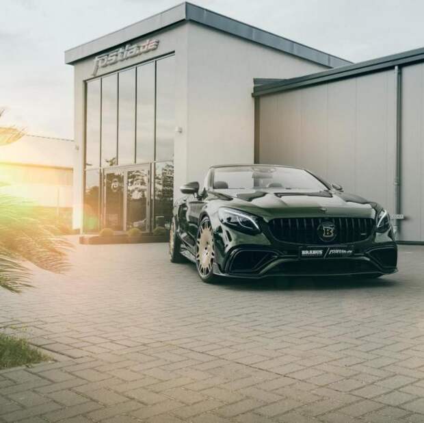 Тюнингованный Mercedes-AMG S63, как способ обратить на себя внимание