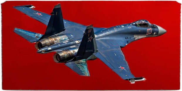 Су-35С испытывает новейшую супер-ракету.