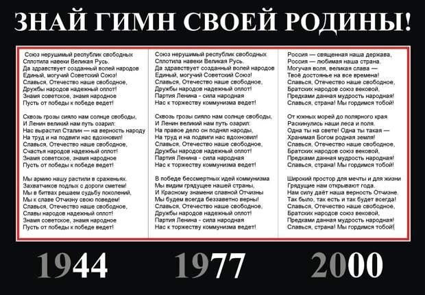 О гимне с ядом О гимне с ядом