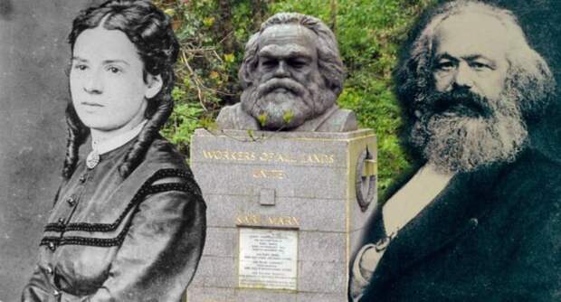 История необычной могилы, где Карл Маркс покоится рядом с женой и домработницей