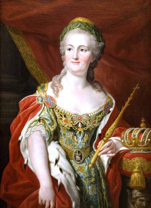 Самодержица Всероссийская Екатерина II Великая (1729-1796)