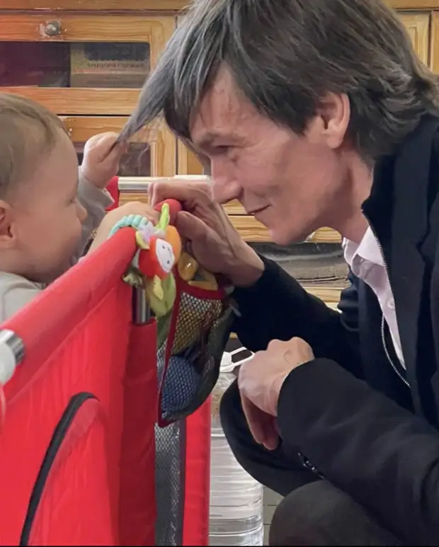 Оксана Фандера показала новое фото внука Янковского