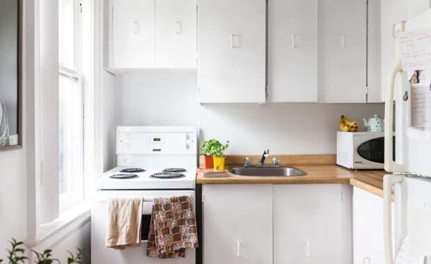 6 удобных идей для хранения полотенец в кухне