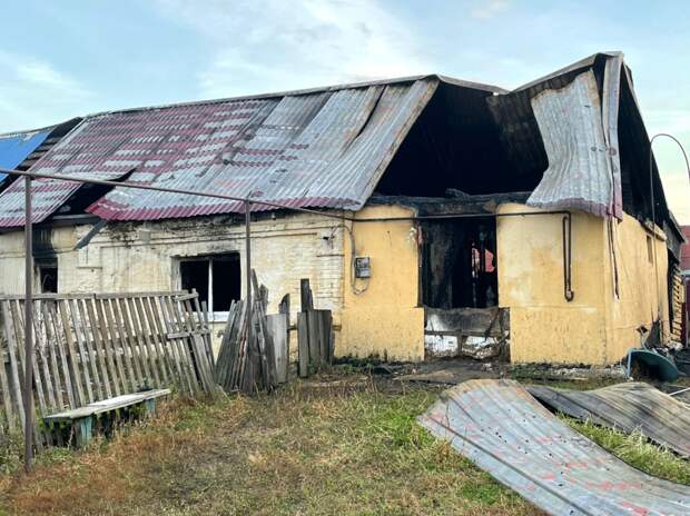 За выходные при пожарах в Тамбовской области погибли два человека