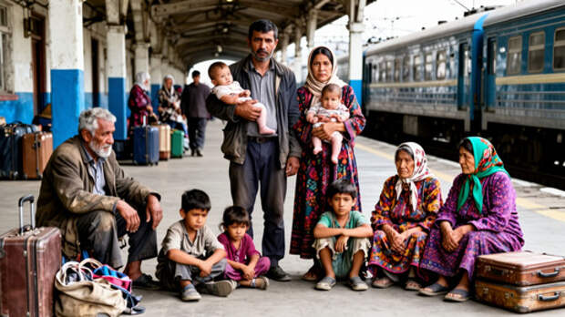 Таджик похвастал: "Привез в РФ семью - теперь тут заживем"