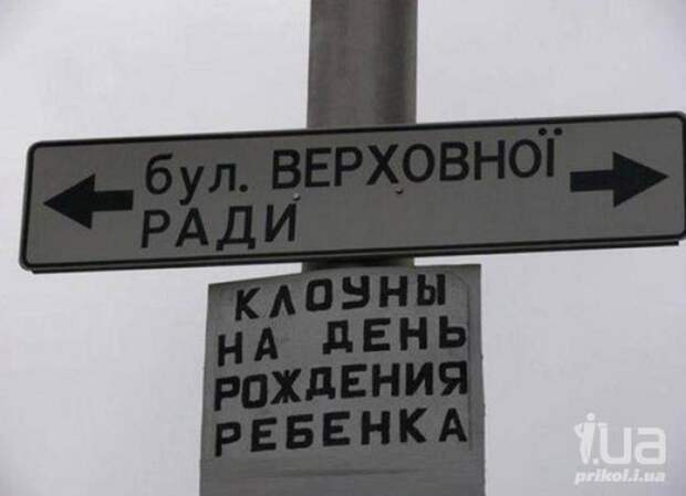 Забавные надписи и объявления