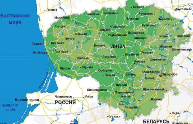 Литва грозит Беларуси и России санкциями. Смотрим, чего лишится Литва, если санкции ей объявит Россия
