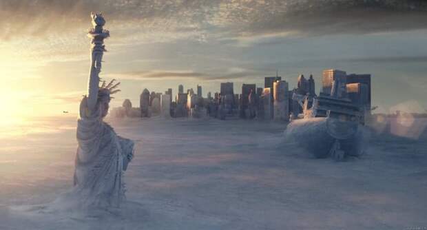 11. "Послезавтра" - моментальное замерзание планеты кино и реальность, киноляпы, научно-популярное