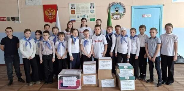 В Кошехабльском районе собрали гумпомощь для пострадавших жителей Новой Адыгеи