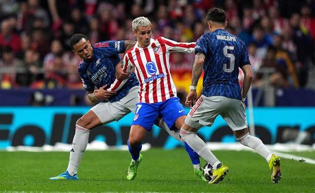 Гризманн — после ничьей с «Арсеналом»: «Я детально готовился и к этому матчу. Надеюсь, «Атлетико» выйдет в финал»