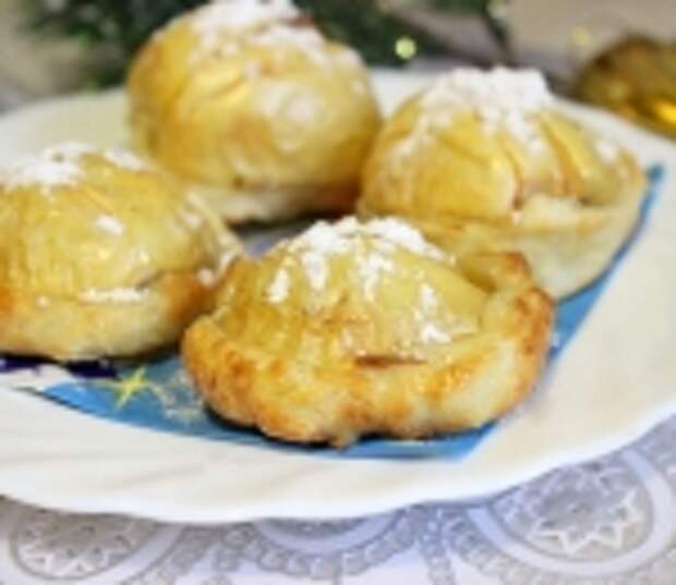 Яблоки в слойке