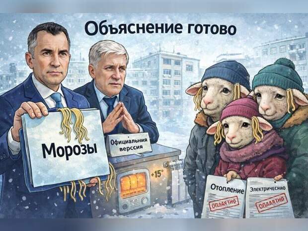 Чита мёрзнет: когда морозы становятся удобным объяснением