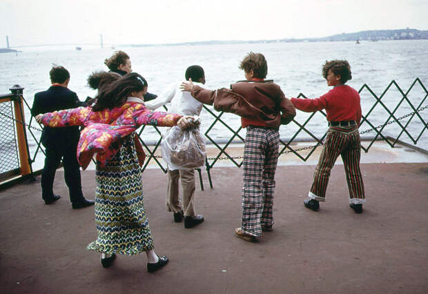 Игры с ветром во время школьной экскурсии. Нью-Йорк, 1973 год