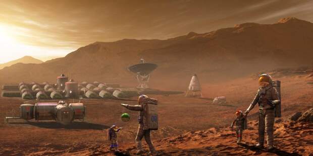 База на Марсе / ©Mars One