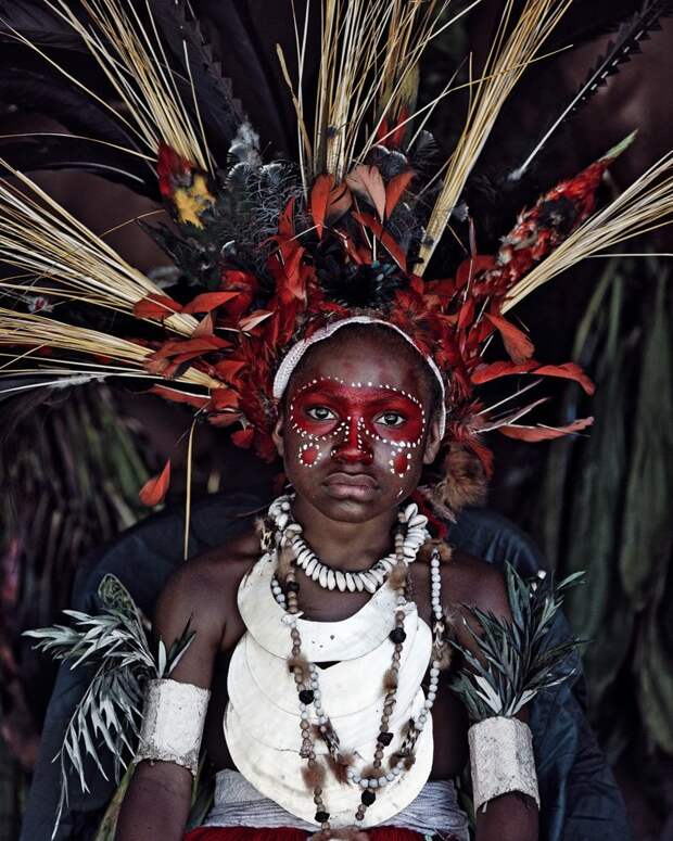 Народ Бенабена. Папуа - Новая Гвинея женщины, красота, невероятное, традиционный костюм, украшения, фото
