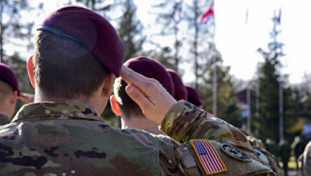 Военнослужащие армии США на территории Международного центра миротворчества и безопасности в Яворовском районе Львовской области, Украина. Архивное фото