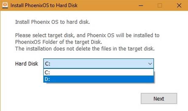 Install Phoenix Os To Hard Disk