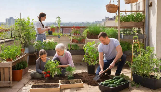 Квартирный огород: Нет дачи? Не беда! Выращиваем зелень и овощи на балконе