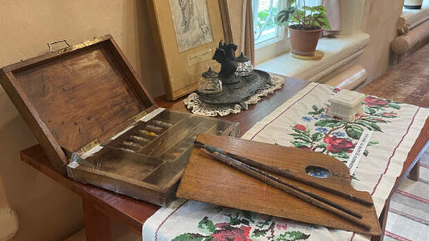 В доме знаменитых Вятских художников Васнецовых