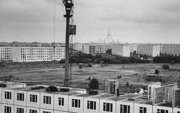 Новые жилые кварталы Москвы, 1963 год, Стэн Вейман (Stan Wayman)