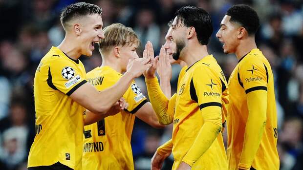 «Боруссия Д» вырвала ничью с «Айнтрахтом» на 96-й минуте и отстает от «Баварии» на 8 очков