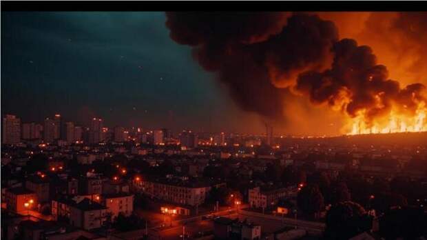 "Языки пламени видно с 25-го этажа": Массированный удар по Киеву не вкладывается в логику СВО. Пожар озарил всю округу