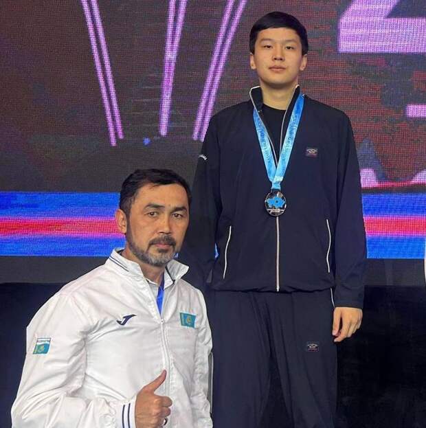 Актауский школьник стал серебряным призёром чемпионата Казахстана по пенчак силат