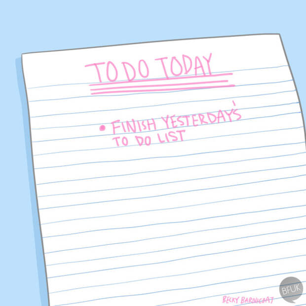 Find a calendar and to-do list system that works for you and actually use it.