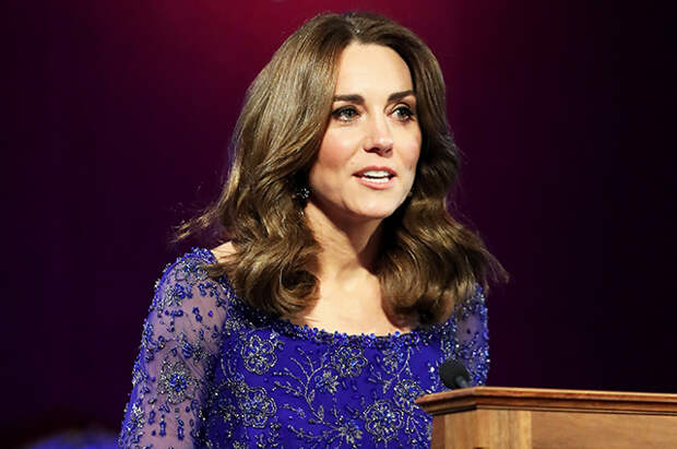 Кейт Миддлтон на приеме в Букингемском дворце