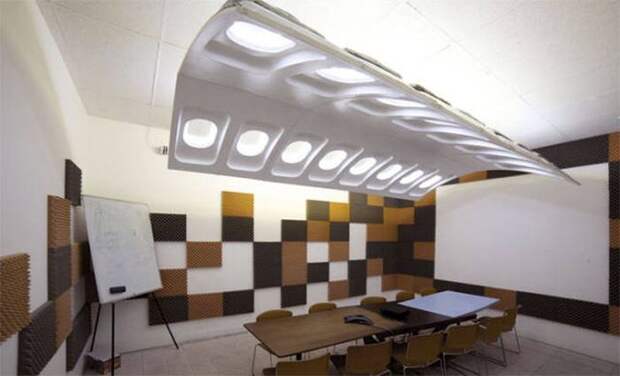 Креативная мебель из частей самолетов