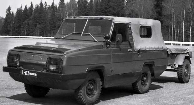Почему в СССР не пригодился плавающий УАЗ-3907?