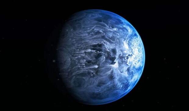 Интересный факт о Вселенной: планета HD189733b.