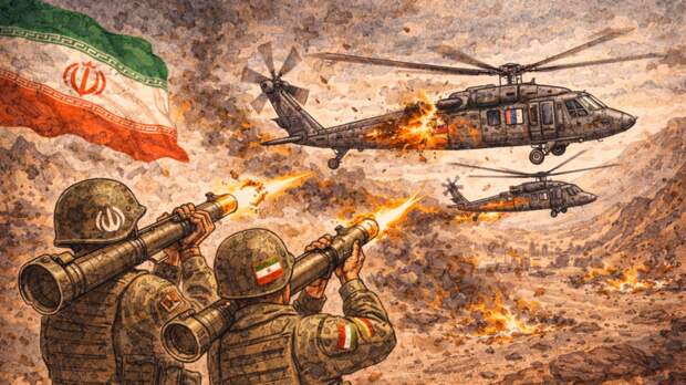 NBC: иранские военные обстреляли задействованные в поиске F-15 вертолёты США