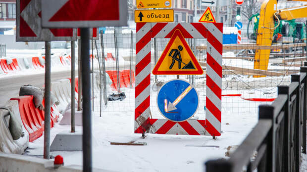 Движение на Кирочной улице и Синопской набережной в Петербурге ограничат с 13 февраля