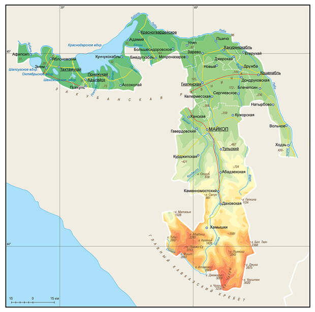 Мал да удал: Республика Адыгея — один из самых маленьких субъектов Российской Федерации