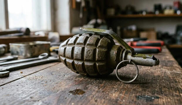 Пенсионера обвиняют в попытке продать в Подмосковье гранату из выгребной ямы