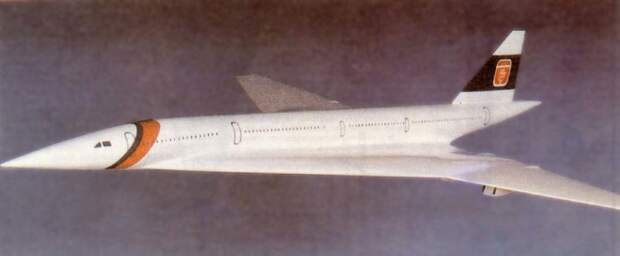Макет Ту-244. | Фото: Википедия.