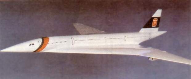 Макет Ту-244. | Фото: Википедия. Макет Ту-244. | Фото: Википедия.