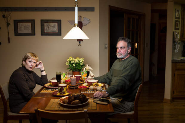 Как ужинают среднестатистические американские семьи