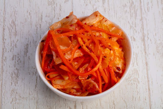 Корейская морковь с капустой рецепт